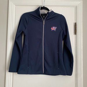 Antigua Women's Columbus Blue Jackets Hockey Zip Up Jacket Small